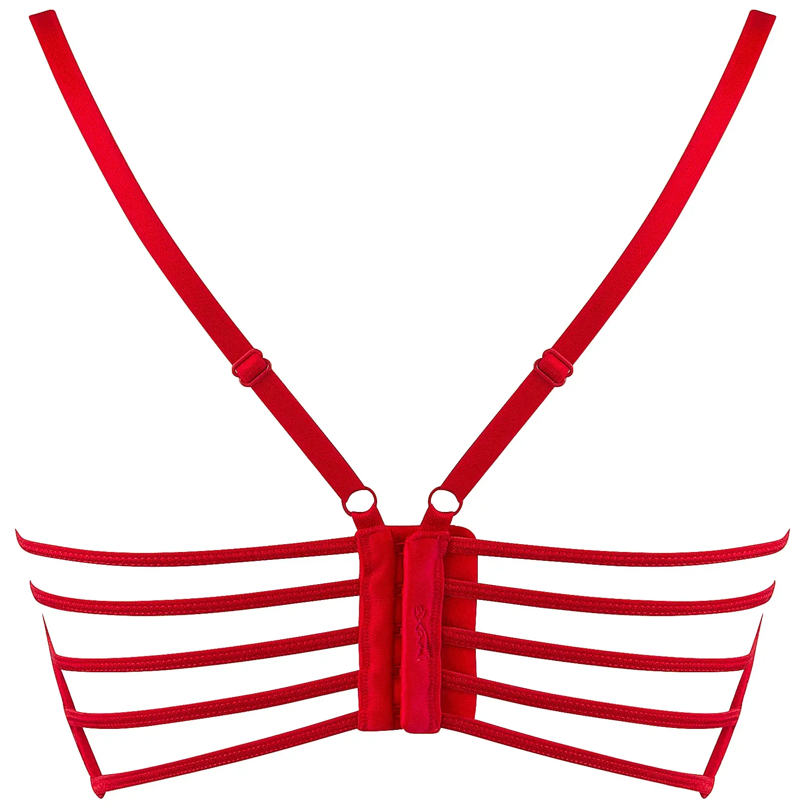 Axami Valentine Longline Plunge Sheer Lace Bra - Image 5