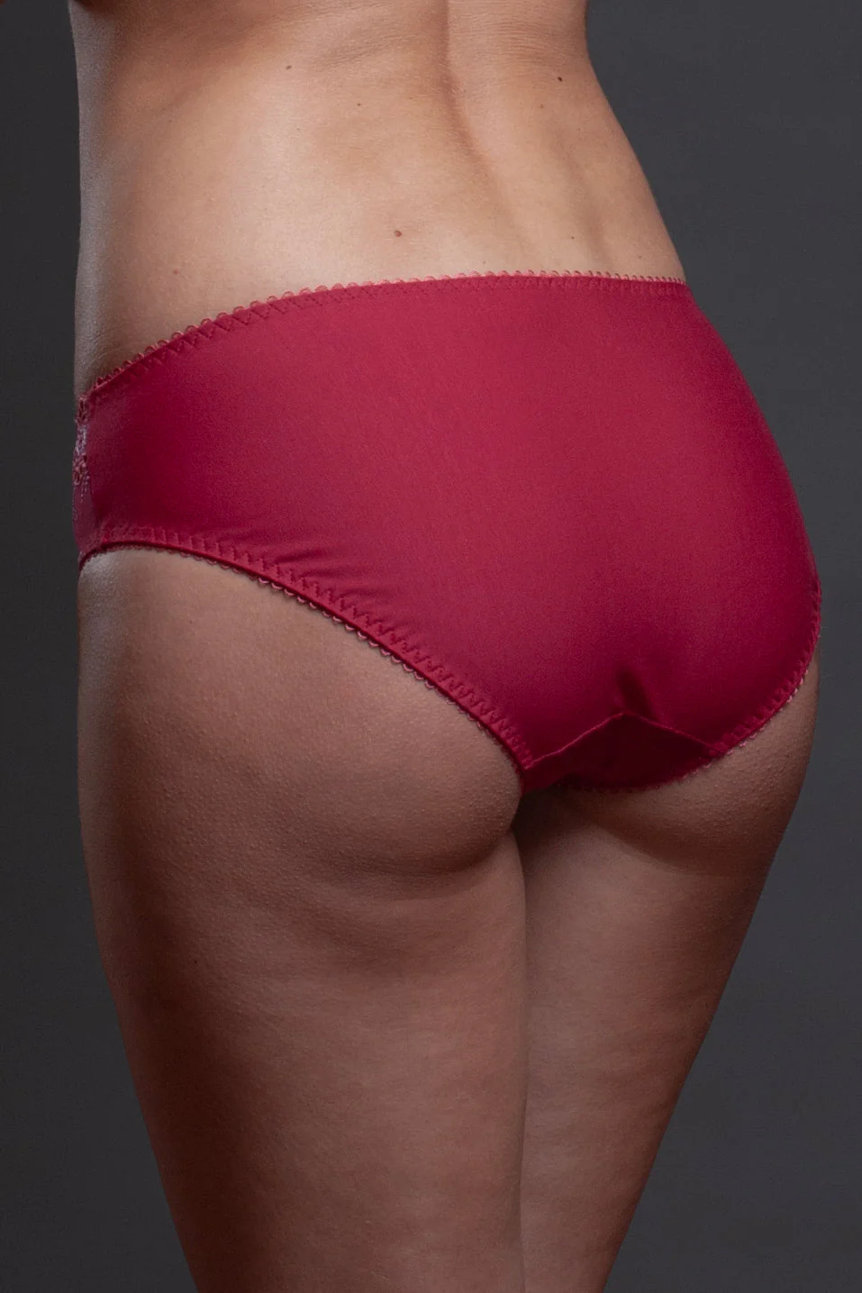 Lavinia Sweet Raspberry Soft Cotton Bikini Panty - Image 2