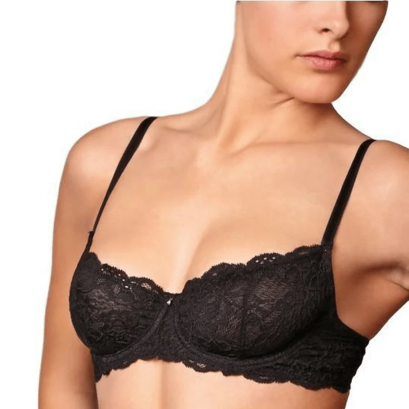 Lace Demi Cup Bra Montelle Intimates Coquette - Image 4