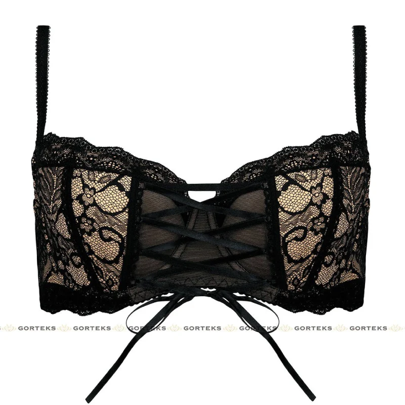 Gorteks Dita Padded Balconette Bra - Image 3