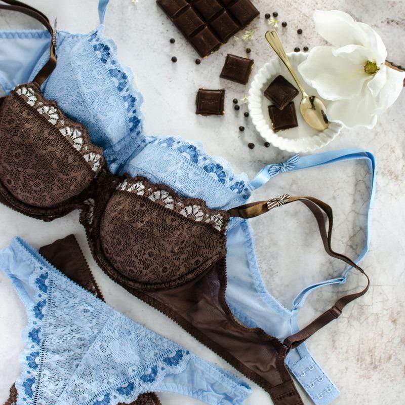 Lavinia Charm Lace Padded Balcony Bra - Image 9