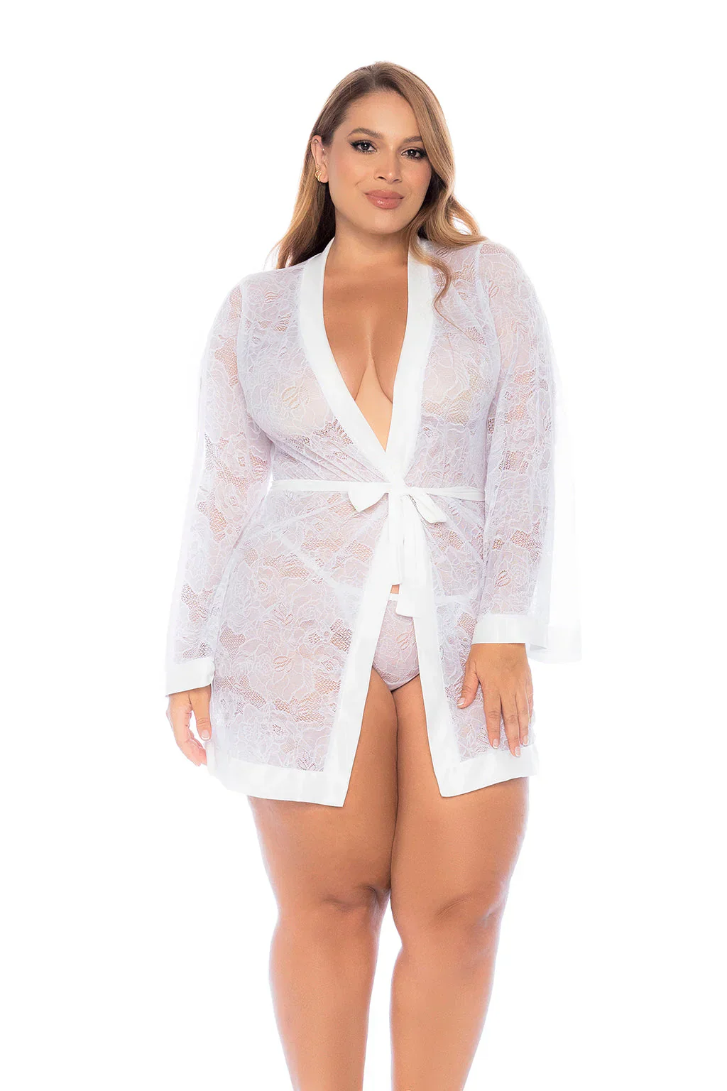 Mapale Isla Belle Romantic Lace Robe - Image 3