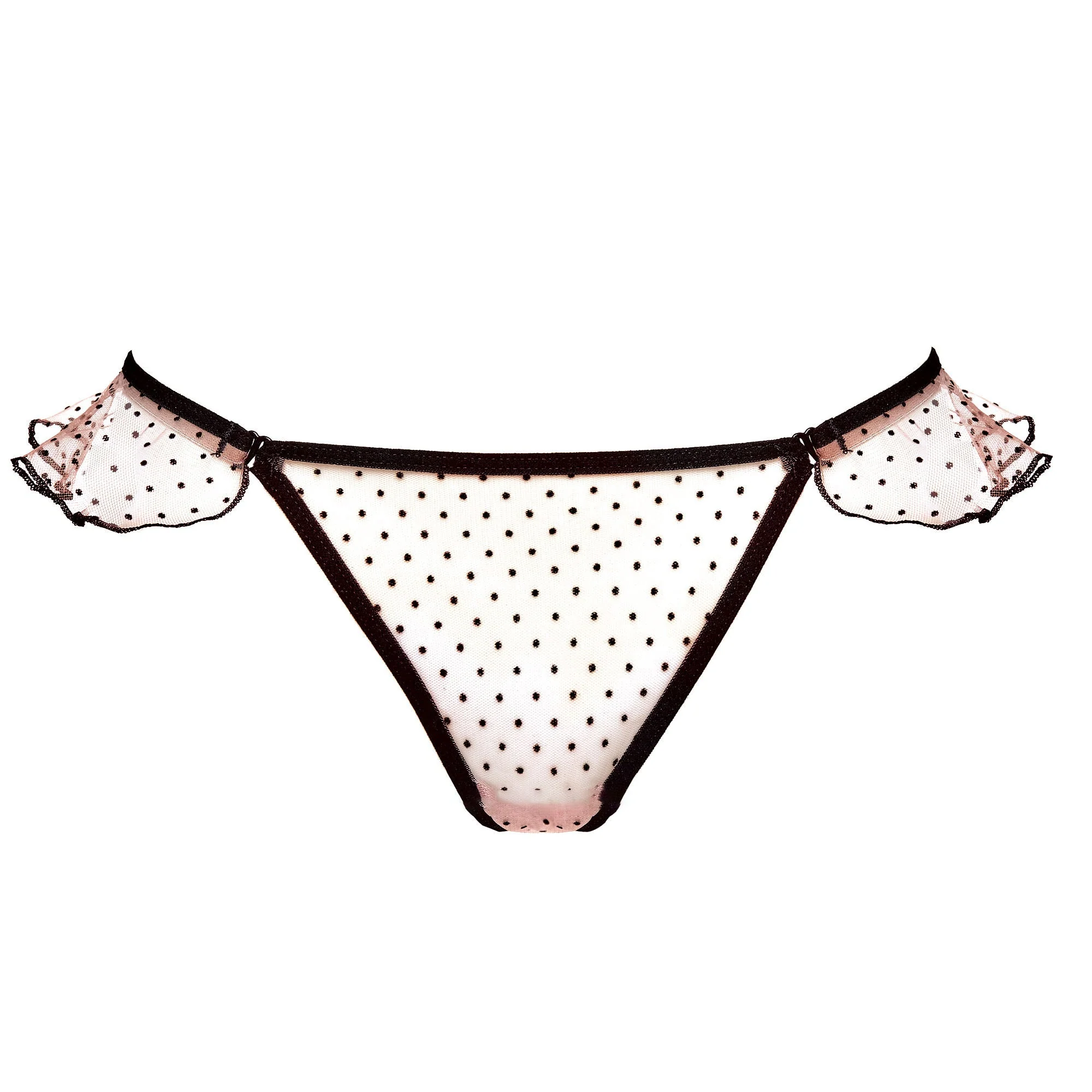 Gorteks Clio Sheer Ruffle Thong Panties - Image 5