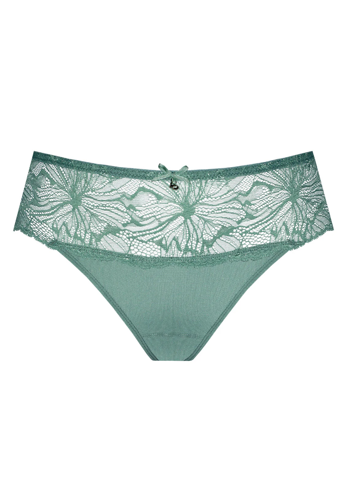 Samanta Mila Sage Lace Thong Panty - Image 3