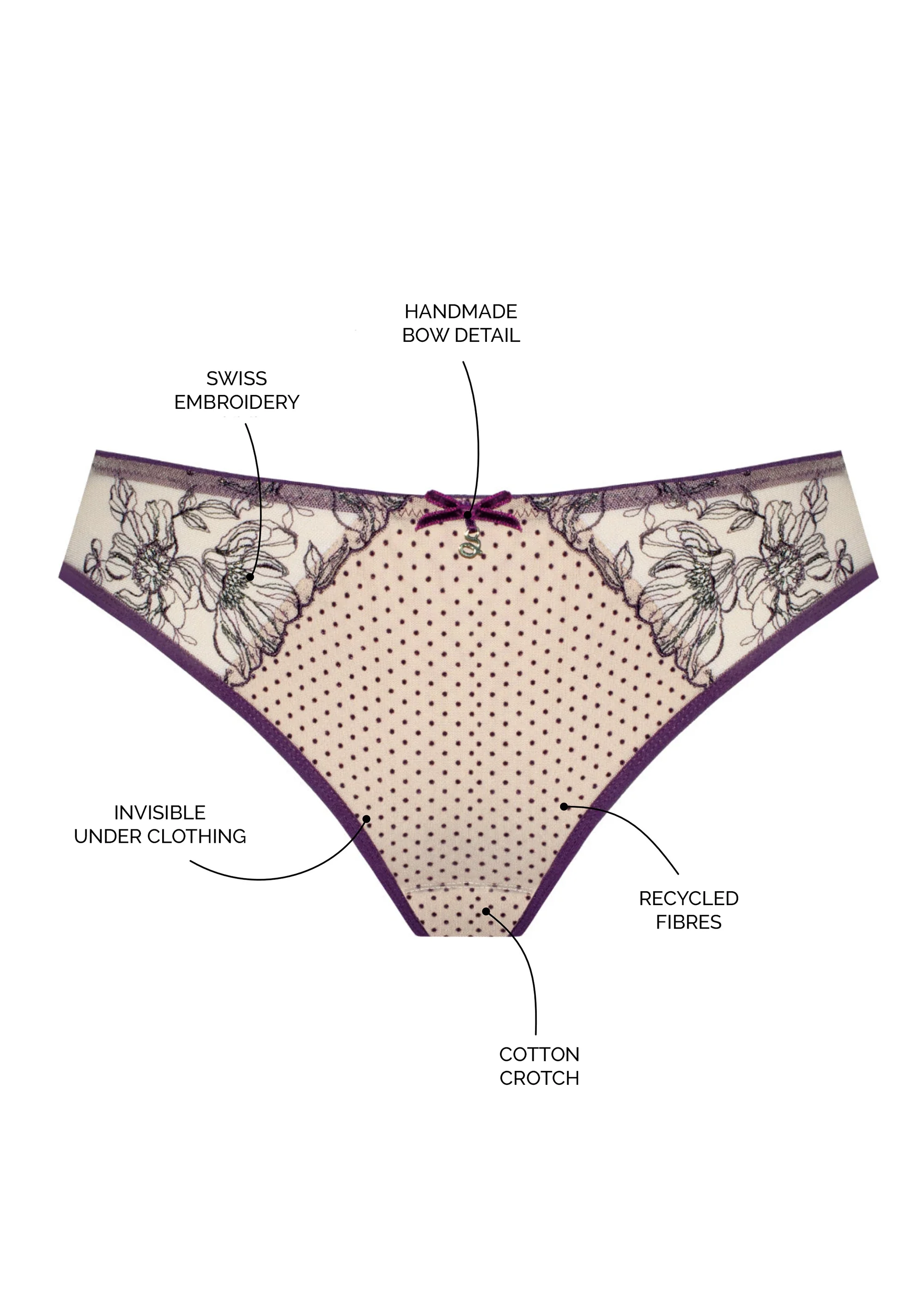 Samanta Silvia Aubergine Brazilian Panty - Image 5