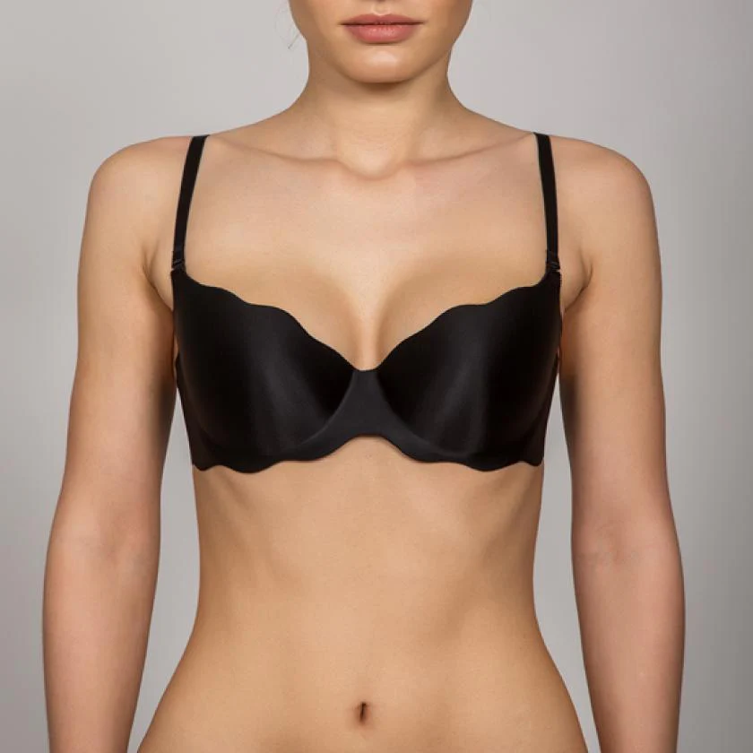 Rosme Invisible Seamless Molded Demi Cup Bra - Image 5