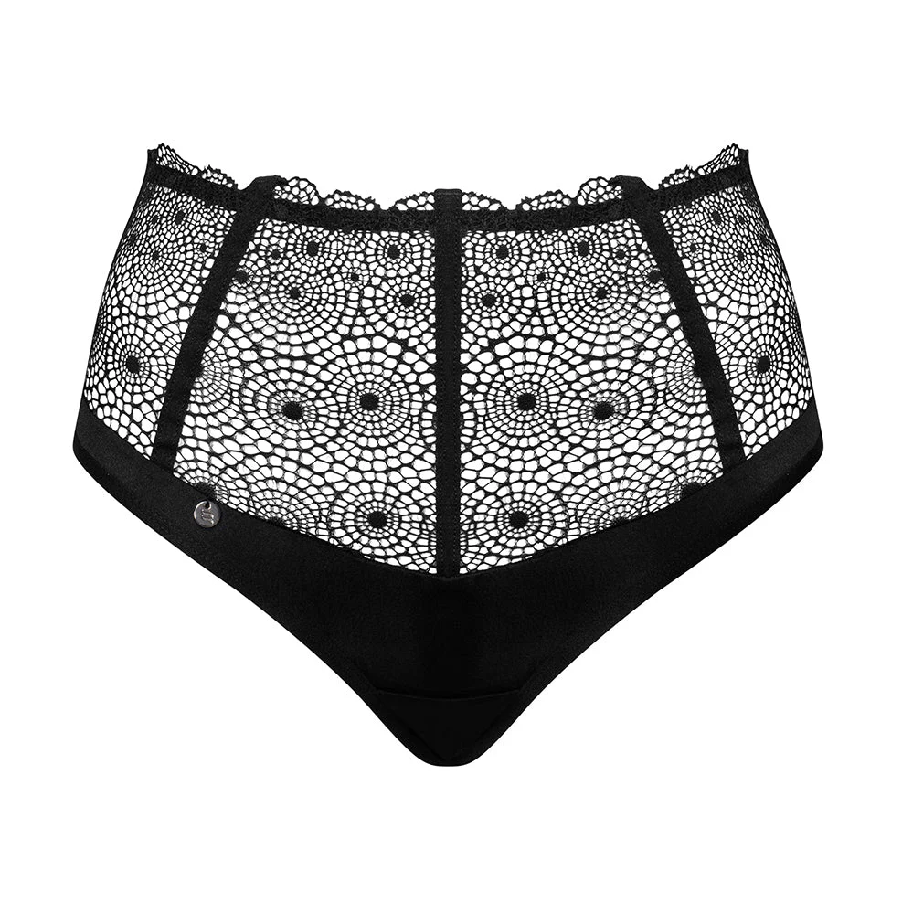 Obsessive Sharlotte Seductive Lace High Waist Panty - Image 4