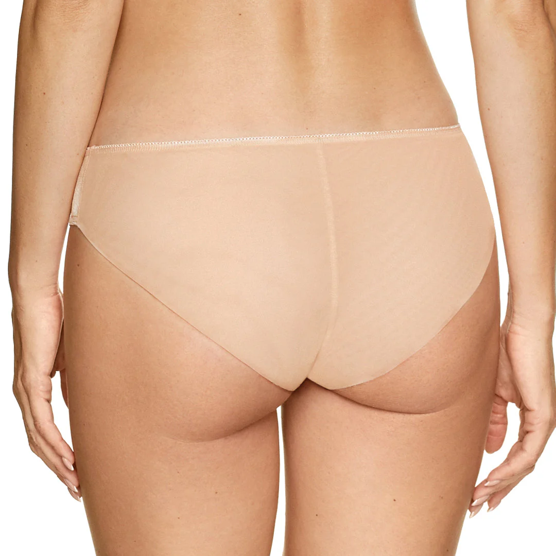 Gorteks Pamela Beige Semi Sheer Bikini Panty - Image 2