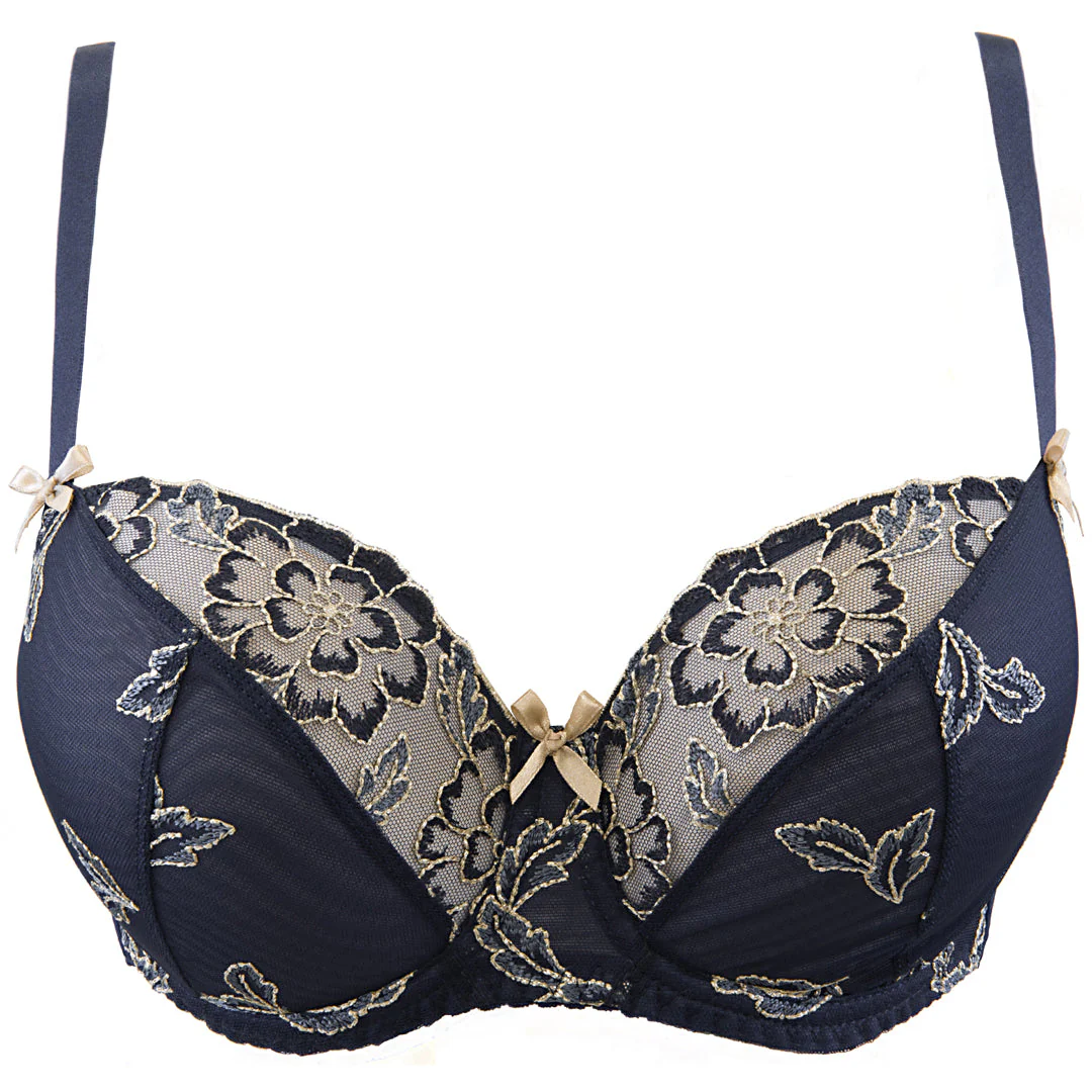 Axami Blue Lagoon Semi-Sheer Full Figure Bra - Image 8