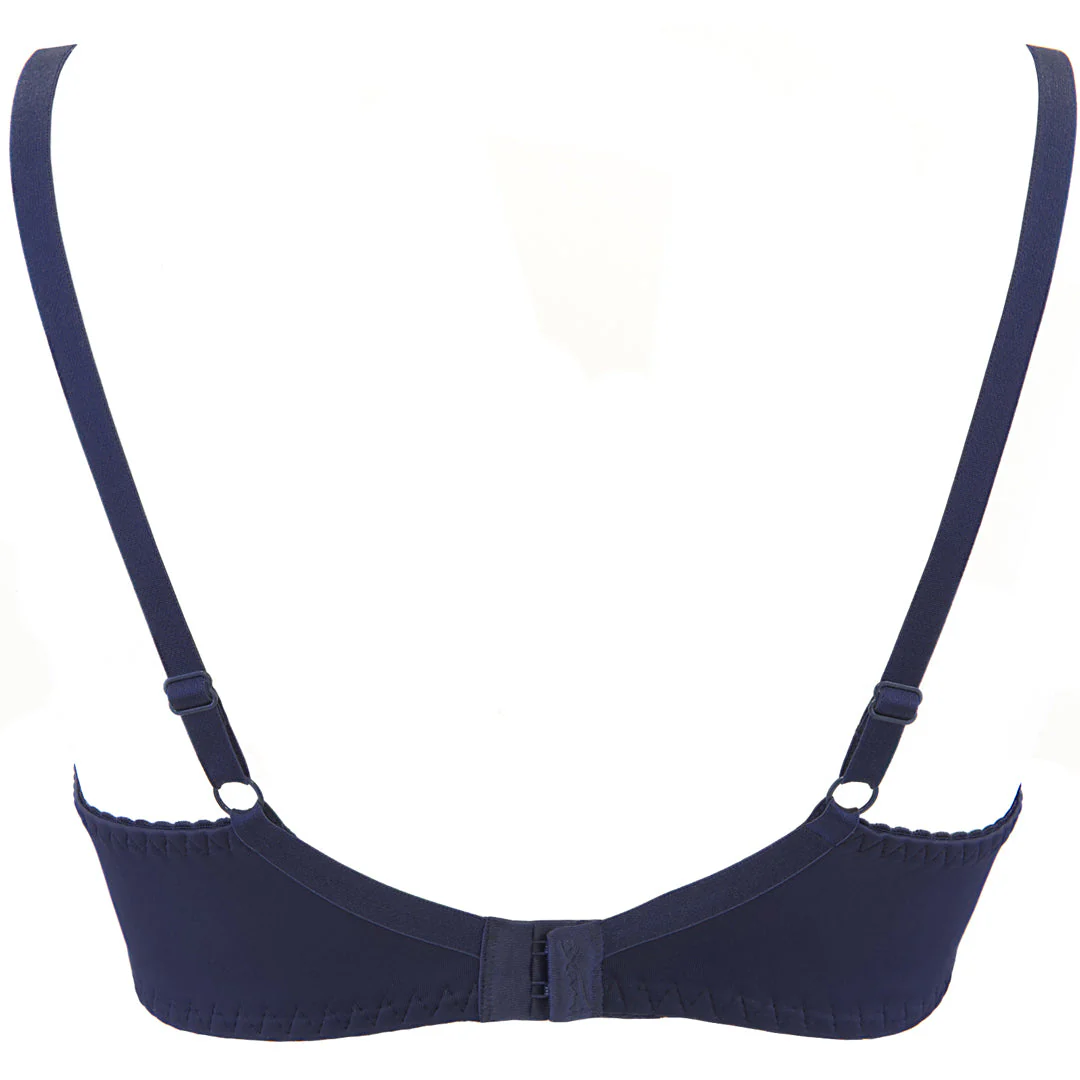 Axami Blue Lagoon Semi-Sheer Full Figure Bra - Image 9