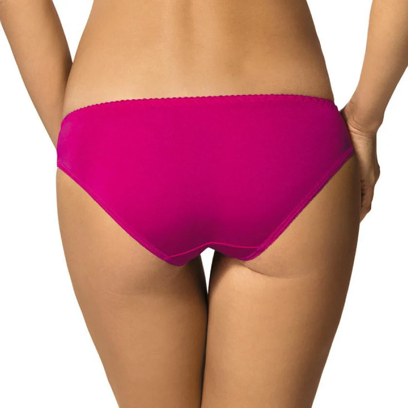 Gorteks Pamela Pink Semi Sheer Low Rise Bikini Panty - Image 2