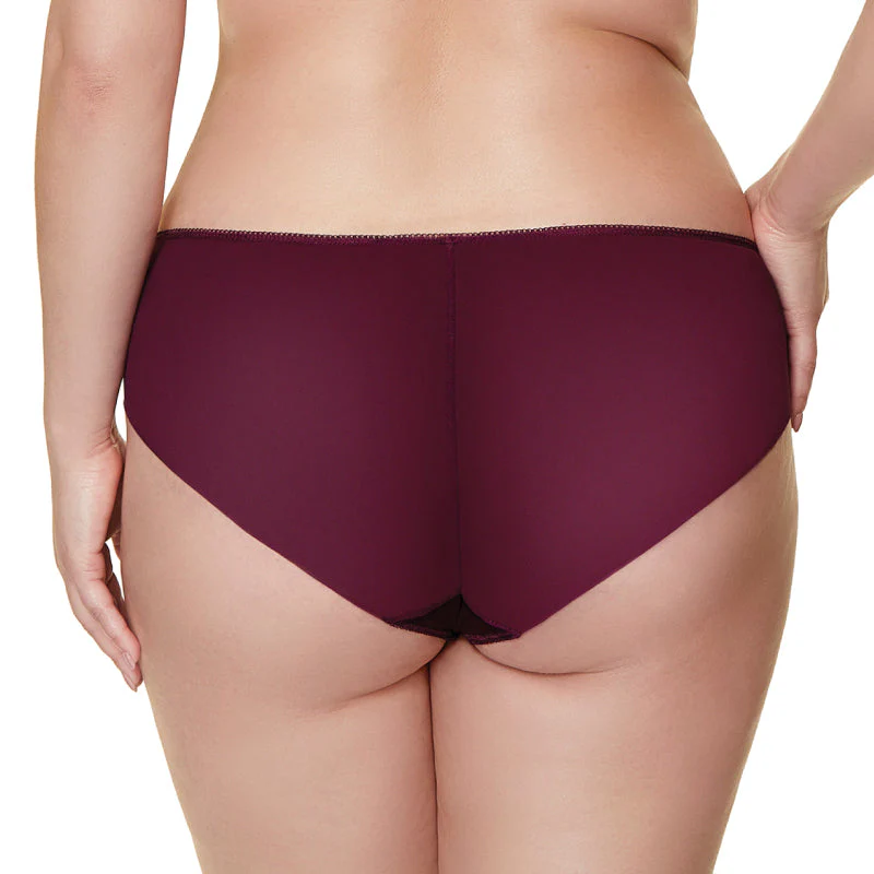 Gorteks Pamela Aubergine Semi Sheer Low Rise Bikini Panty - Image 7