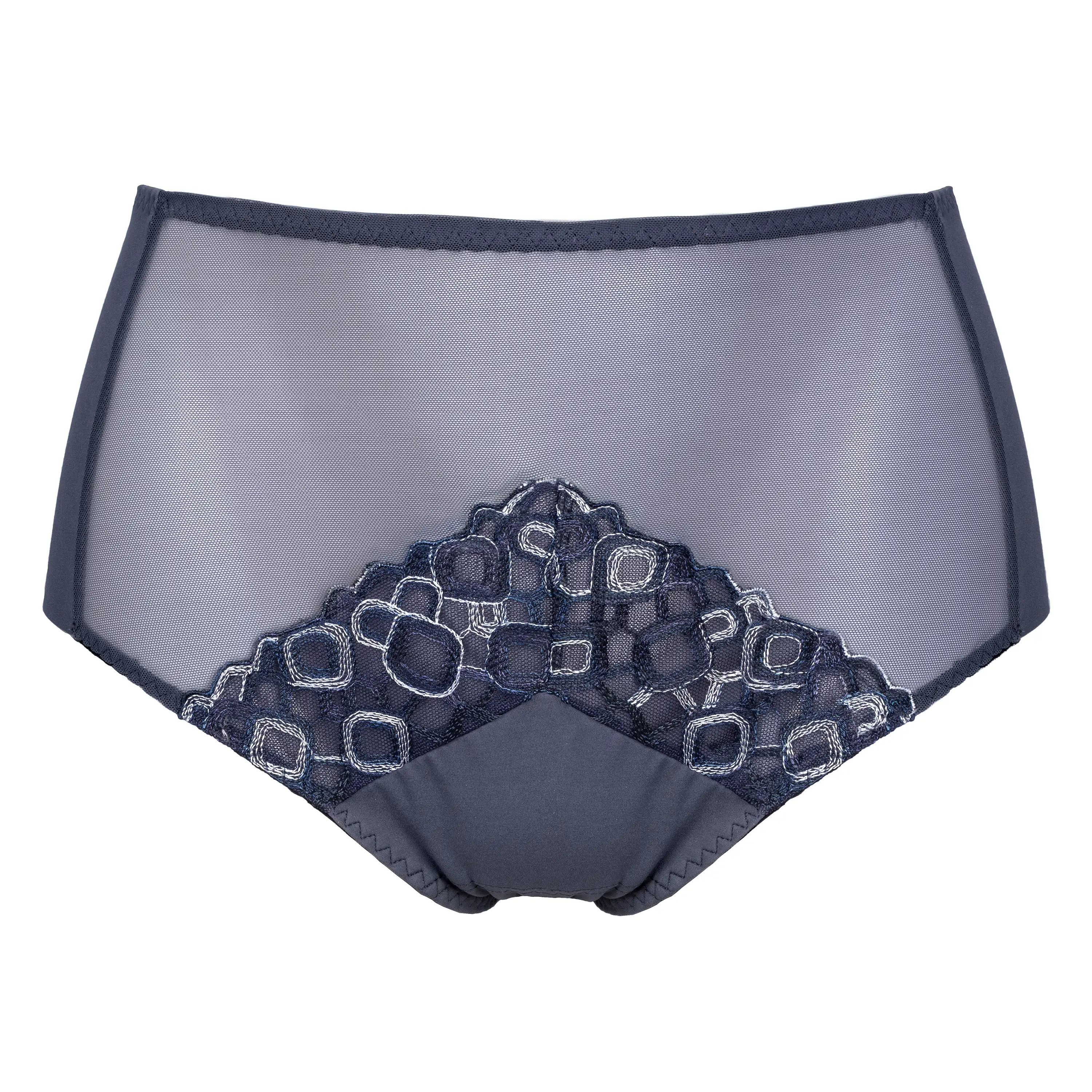 Semi Sheer Mesh Maxi Brief Panty Sharon - Image 3