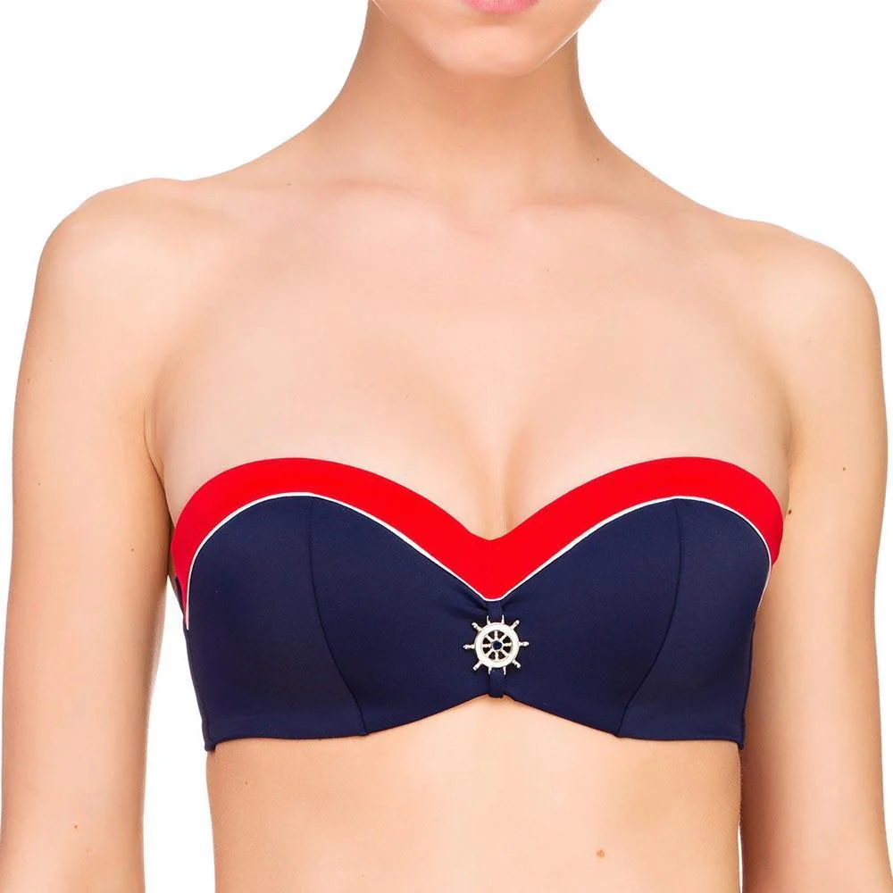 Lightly Lined Bikini Top Lauma Swim Regatta - Image 5
