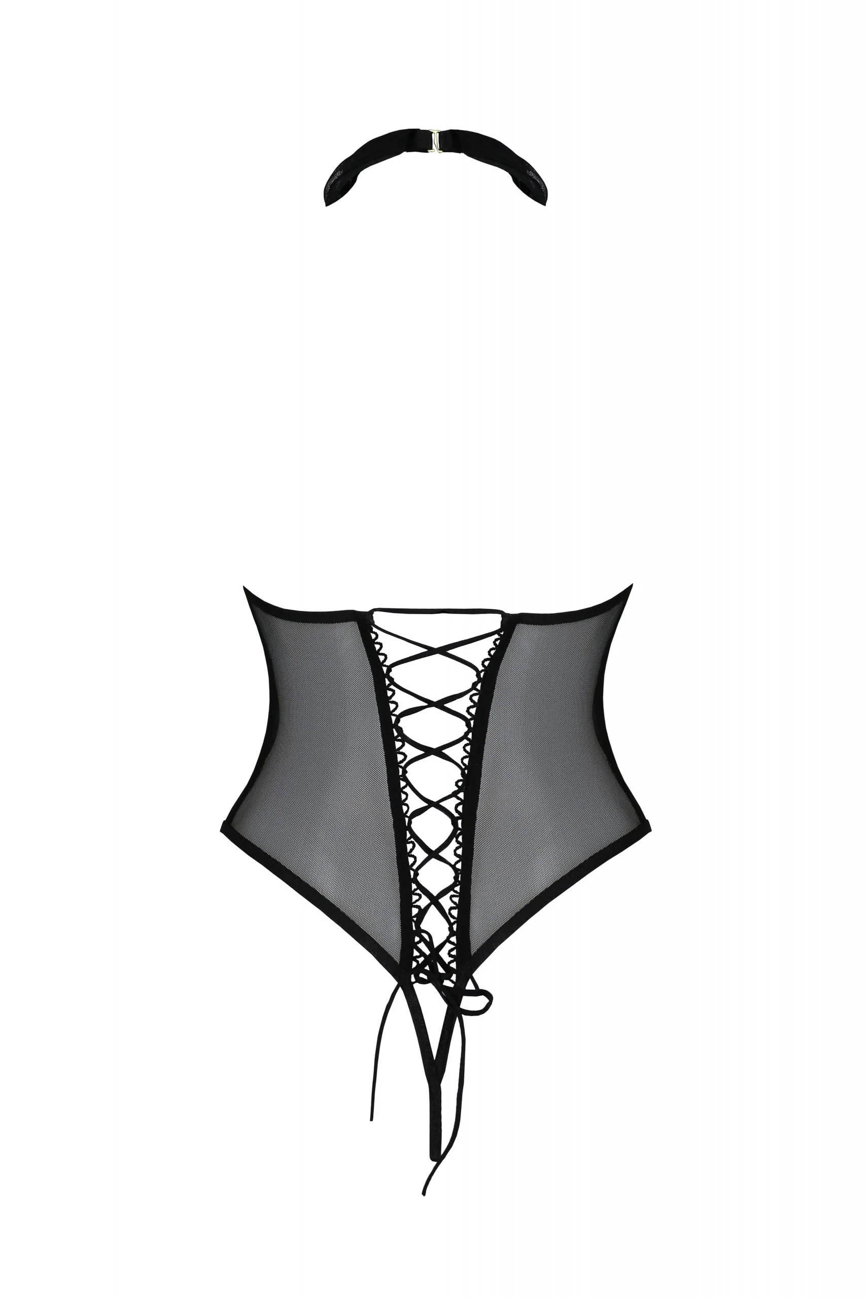 Sexy Sheer Choker Bodysuit Passion Trisha - Image 4