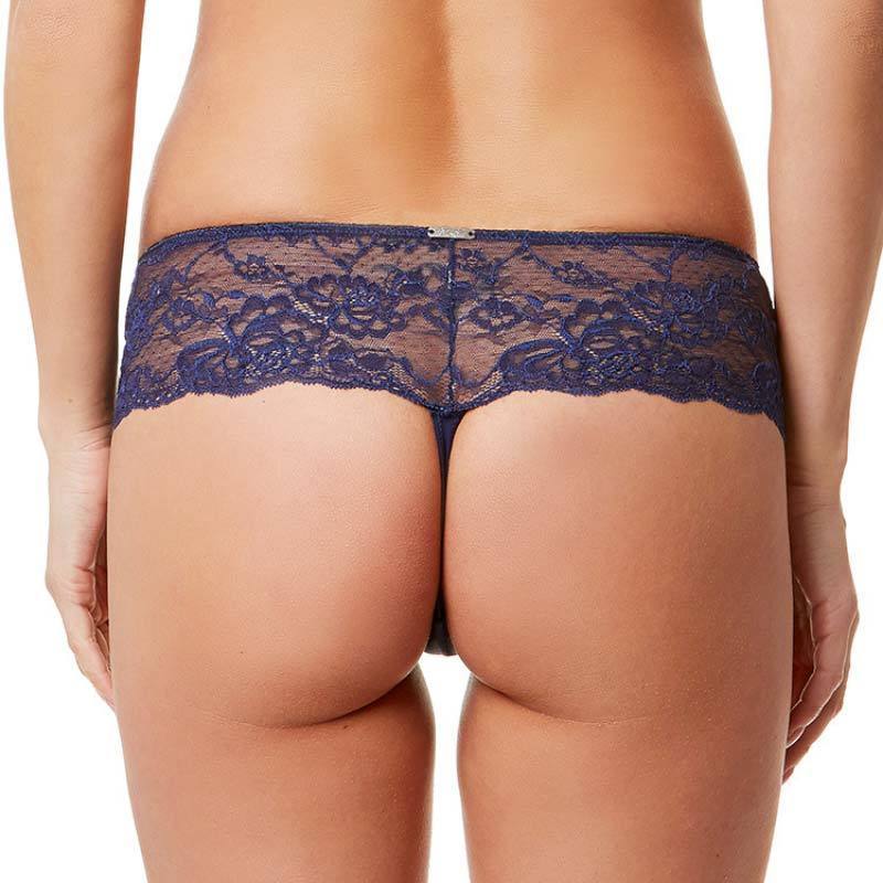 Sexy Lace Cheeky Thong Panty Montelle Flirt Twilight - Image 2