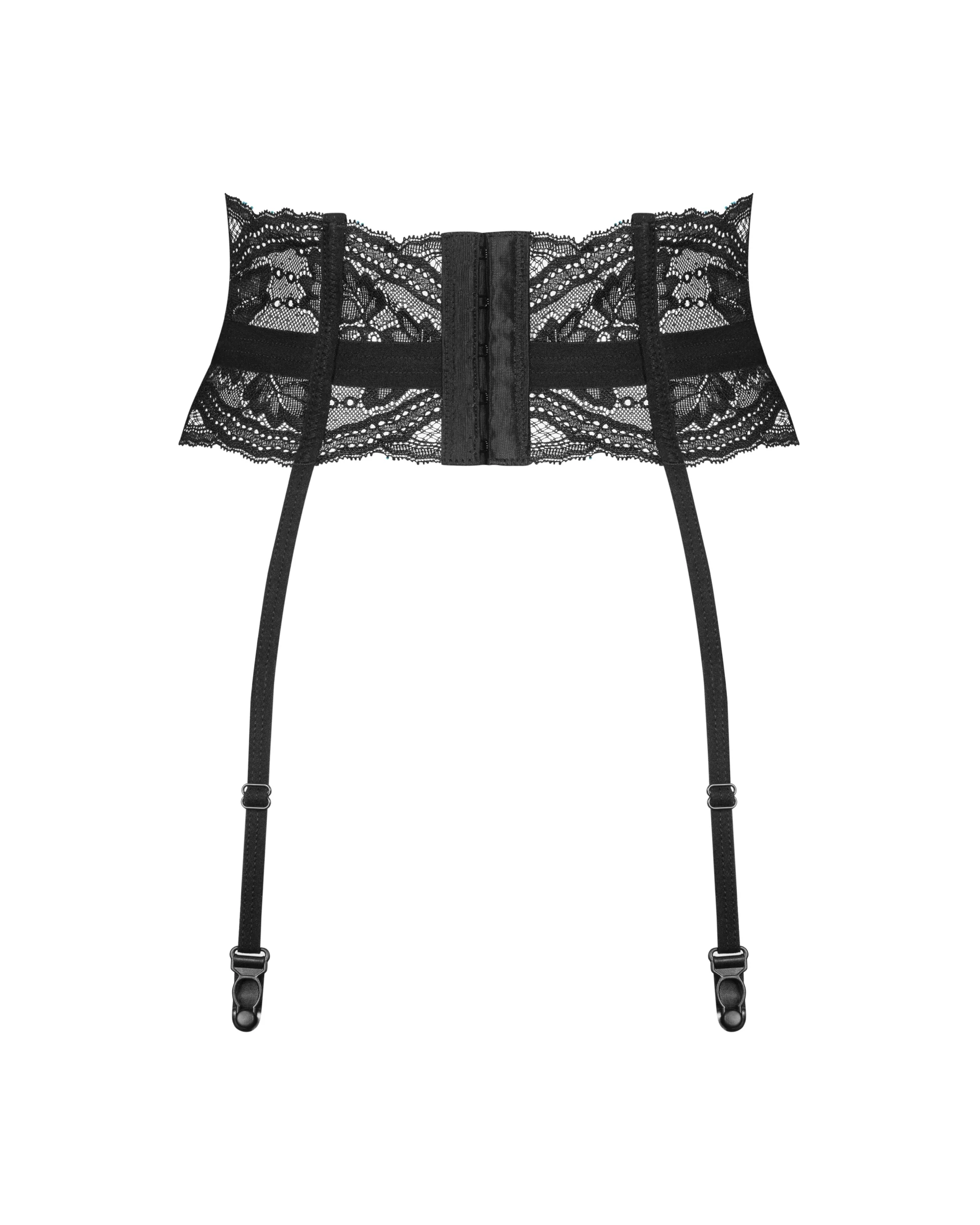 Obsessive Nutris Sheer Lace Garter Belt - Image 5