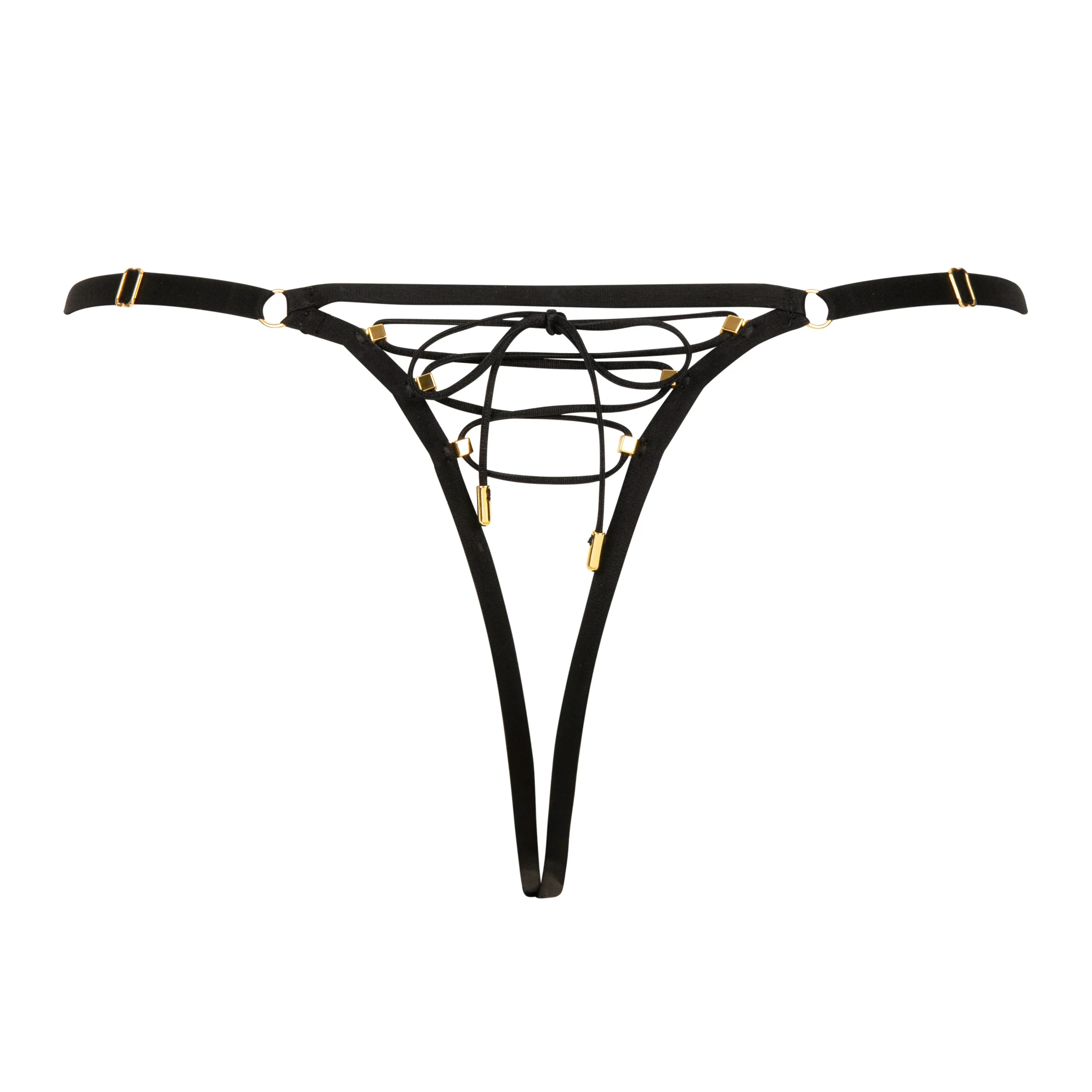 Atelier Amour Enlace Moi Sexy Open Peek-A-Boo String - Image 4