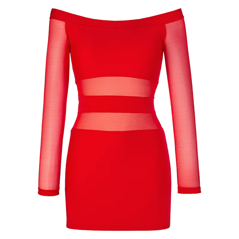 Axami Party at Ibiza Red Dress - Image 3