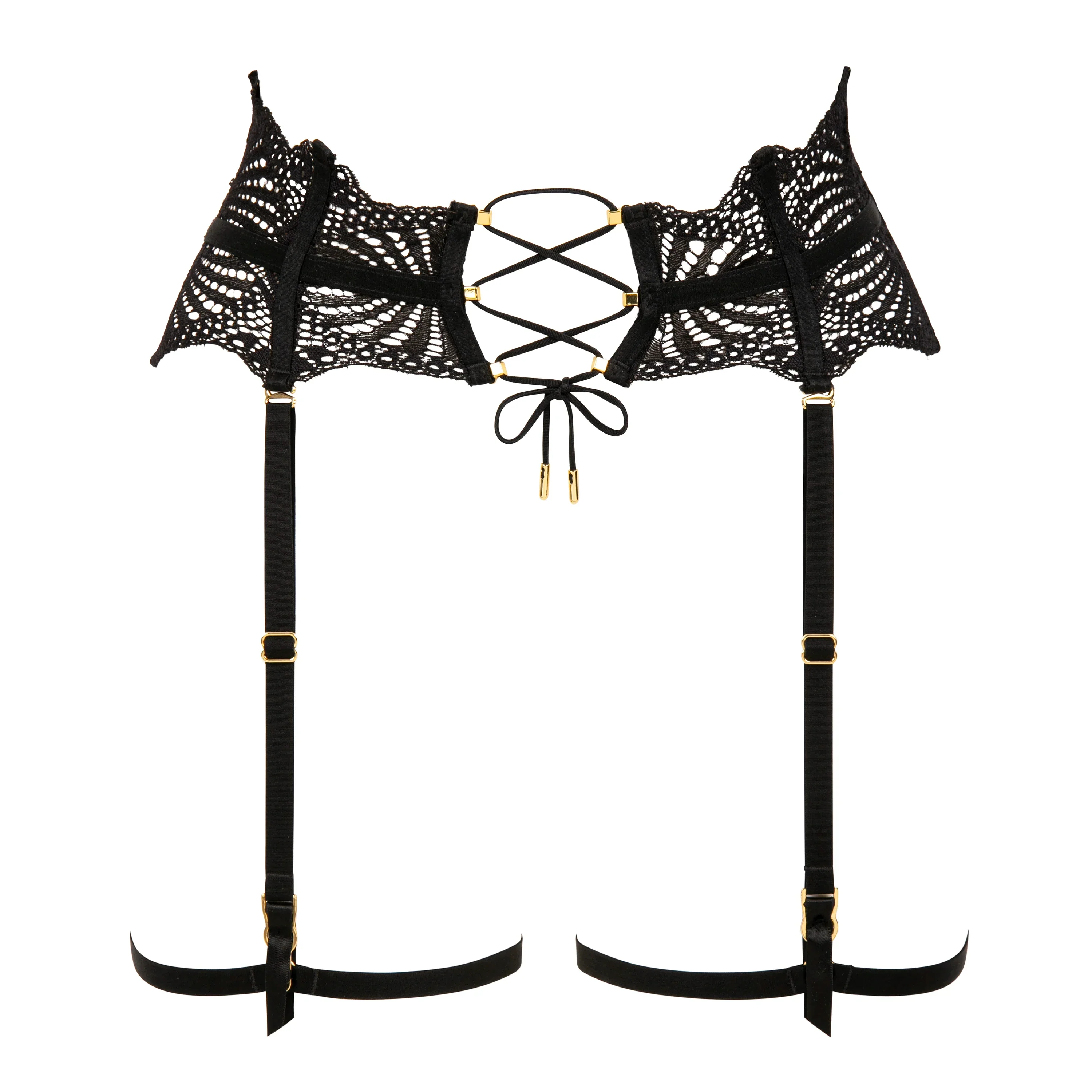 Atelier Amour Enlace Moi Sexy See Through Lace Garter Belt - Image 6