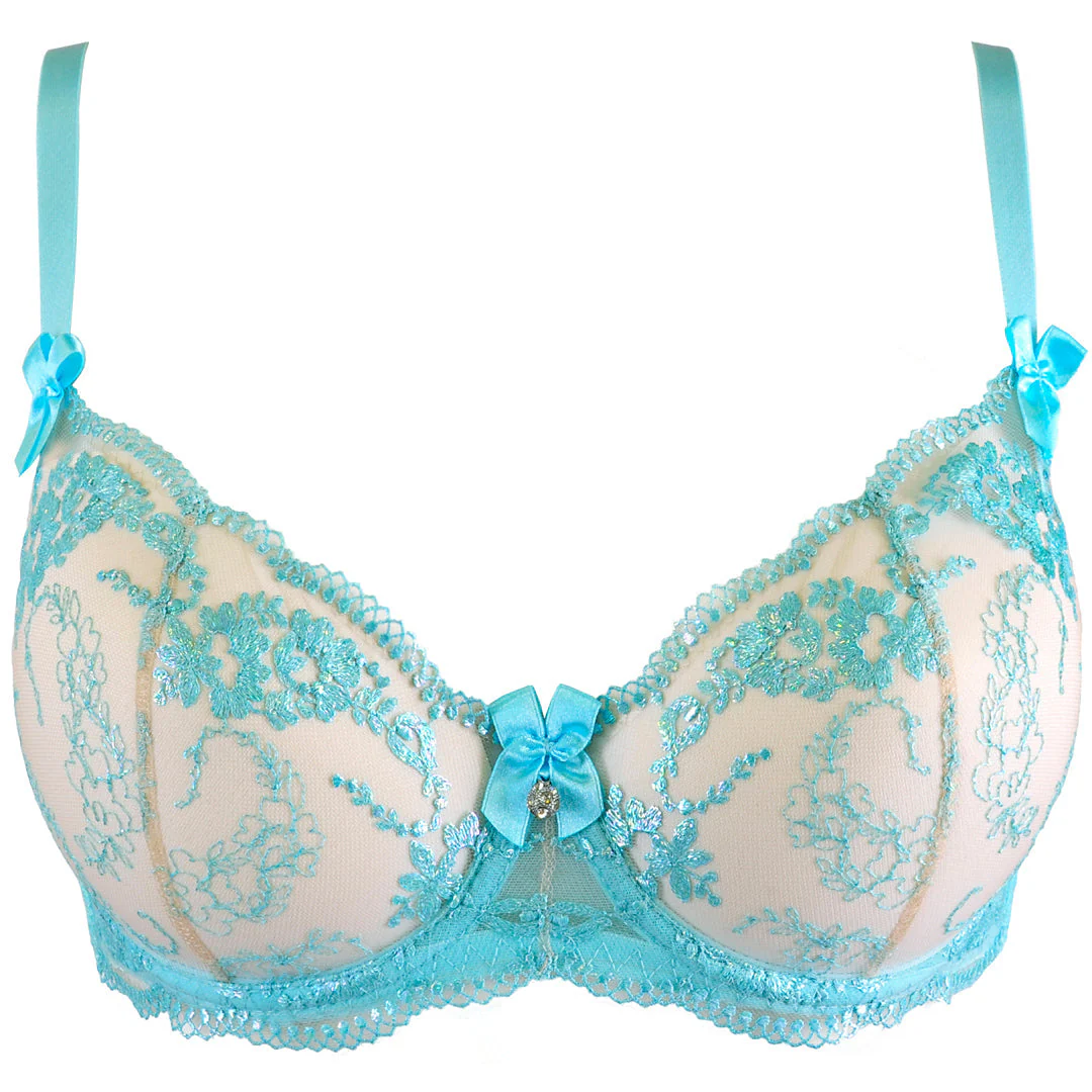 Axami Alice Sheer Balconette Bra - Image 7