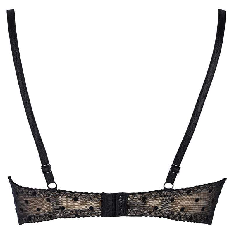 Axami Seductive Dots Sheer Demi Bra - Image 4