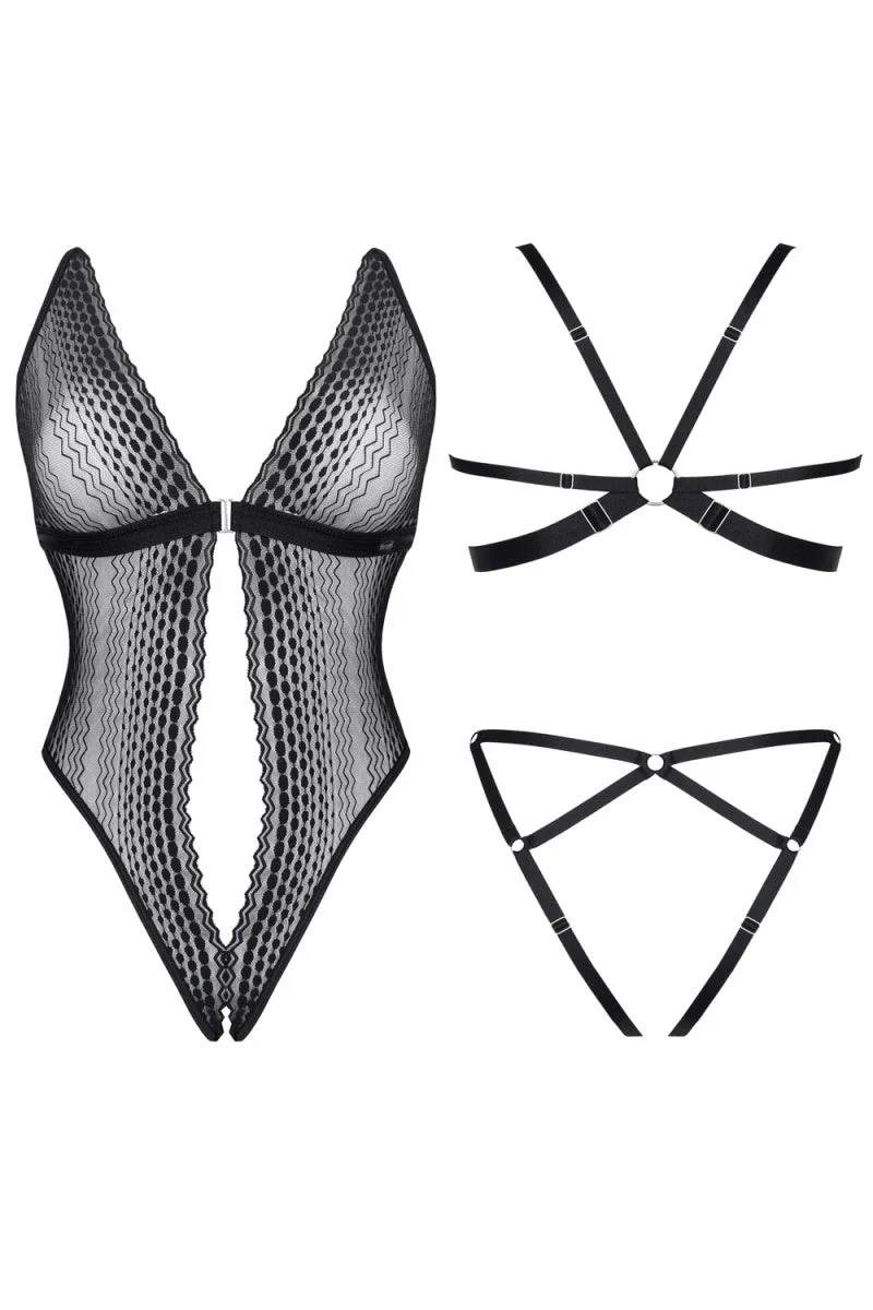 Demoniq Isbel Sexy Sheer Lace Body - Image 9