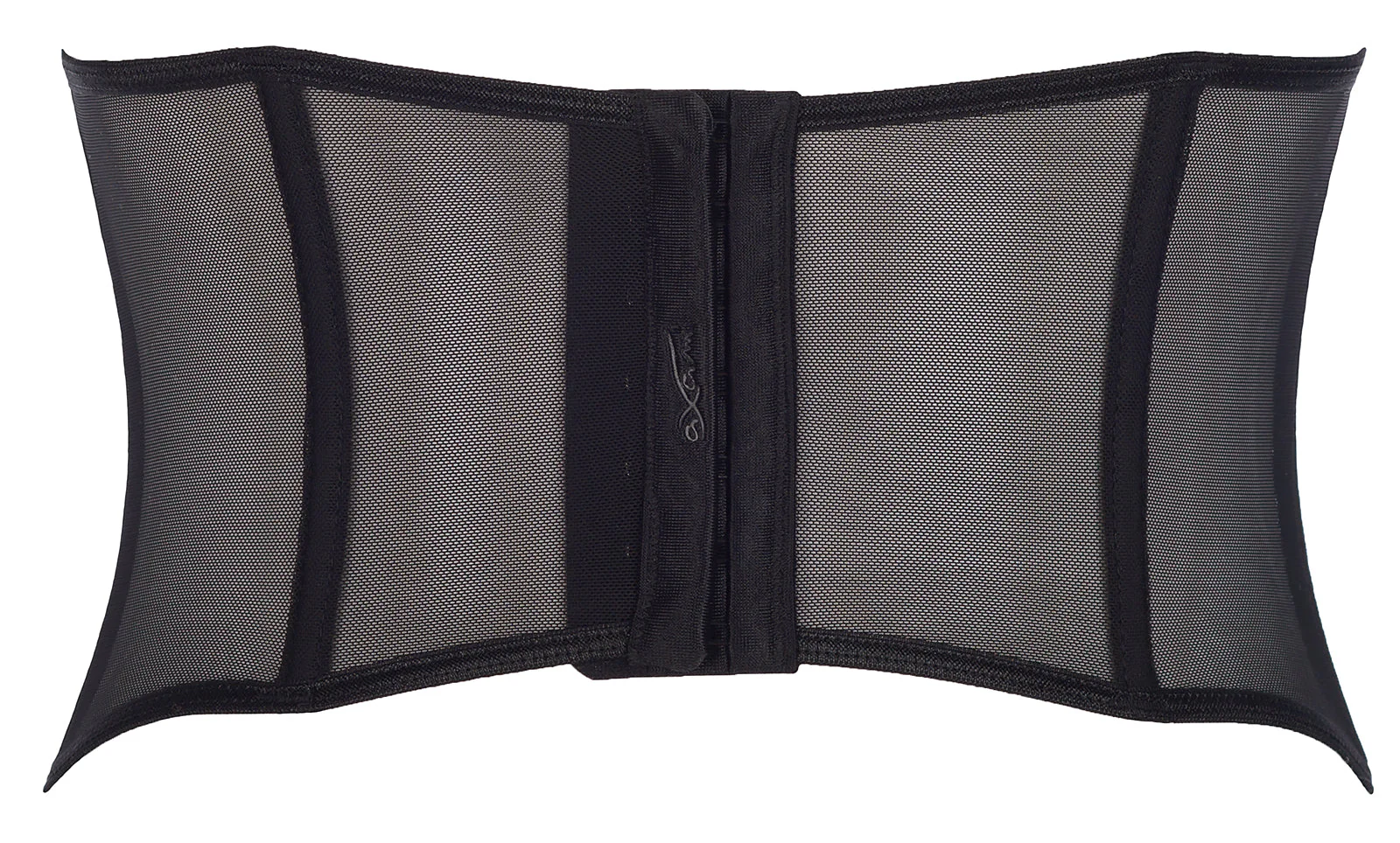 Axami Peanut Tarte Sheer Lace-Up Waist Cincher - Image 4