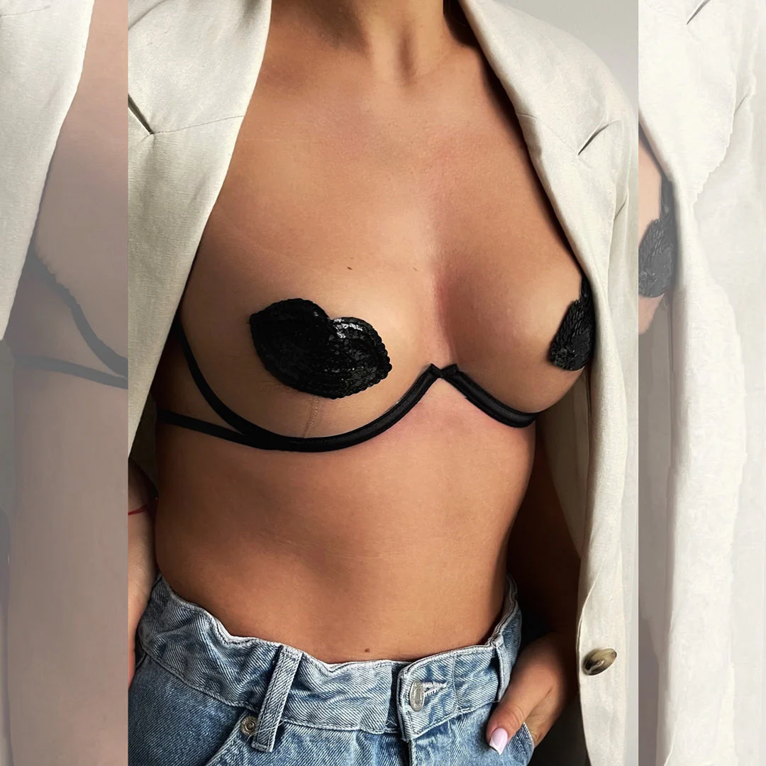 Kinga Kiss Me Invisible Mesh Demi Cup Bra - Image 3