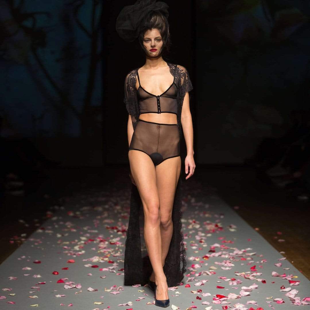 Amoralle Sheer Mesh Lingerie Set - Image 4