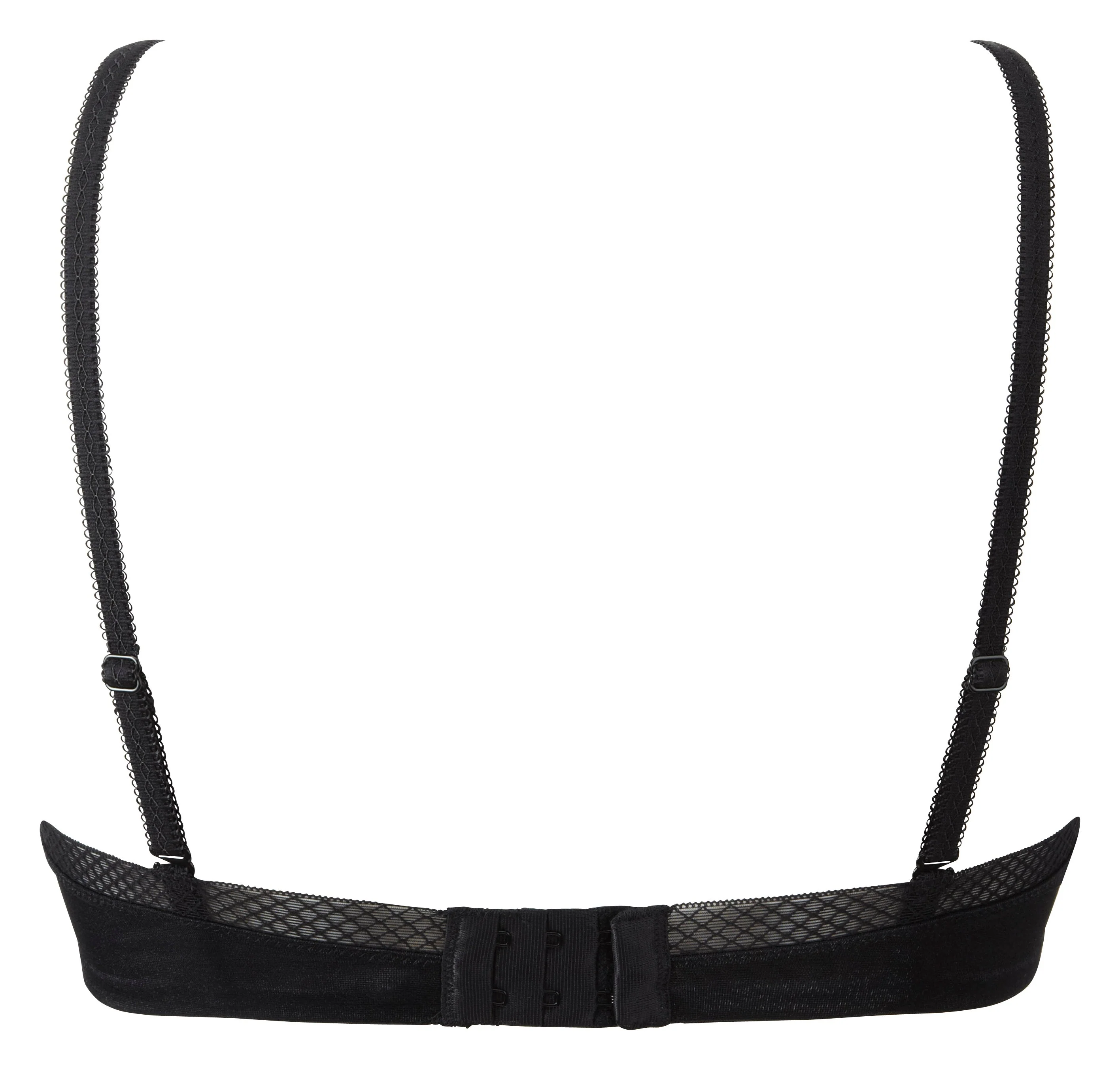 Gossard Glossies Black Sheer Molded Bra - Image 10