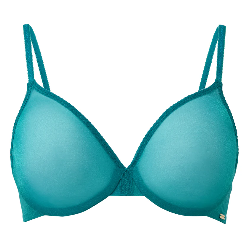 Gossard Glossies Emerald Sheer Molded Bra - Image 3