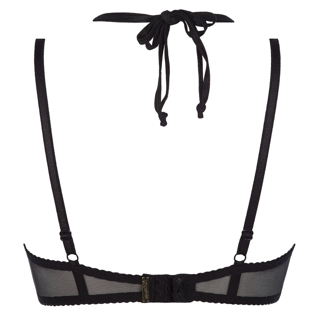 Axami Tamarillo Sorbet Sheer Peek-a-Boo Bra - Image 6