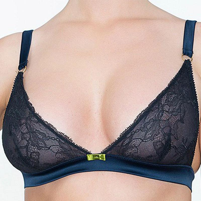 Addition Effrontee Sexy Sheer Triangle Bra - Image 2