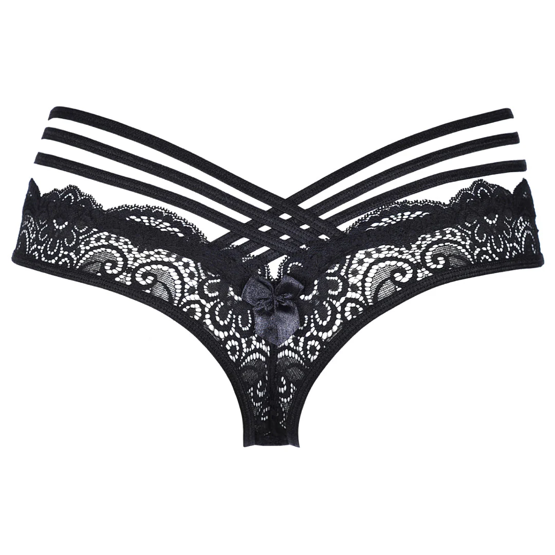 Axami Julianne Strappy Lace Thong Panty - Image 6