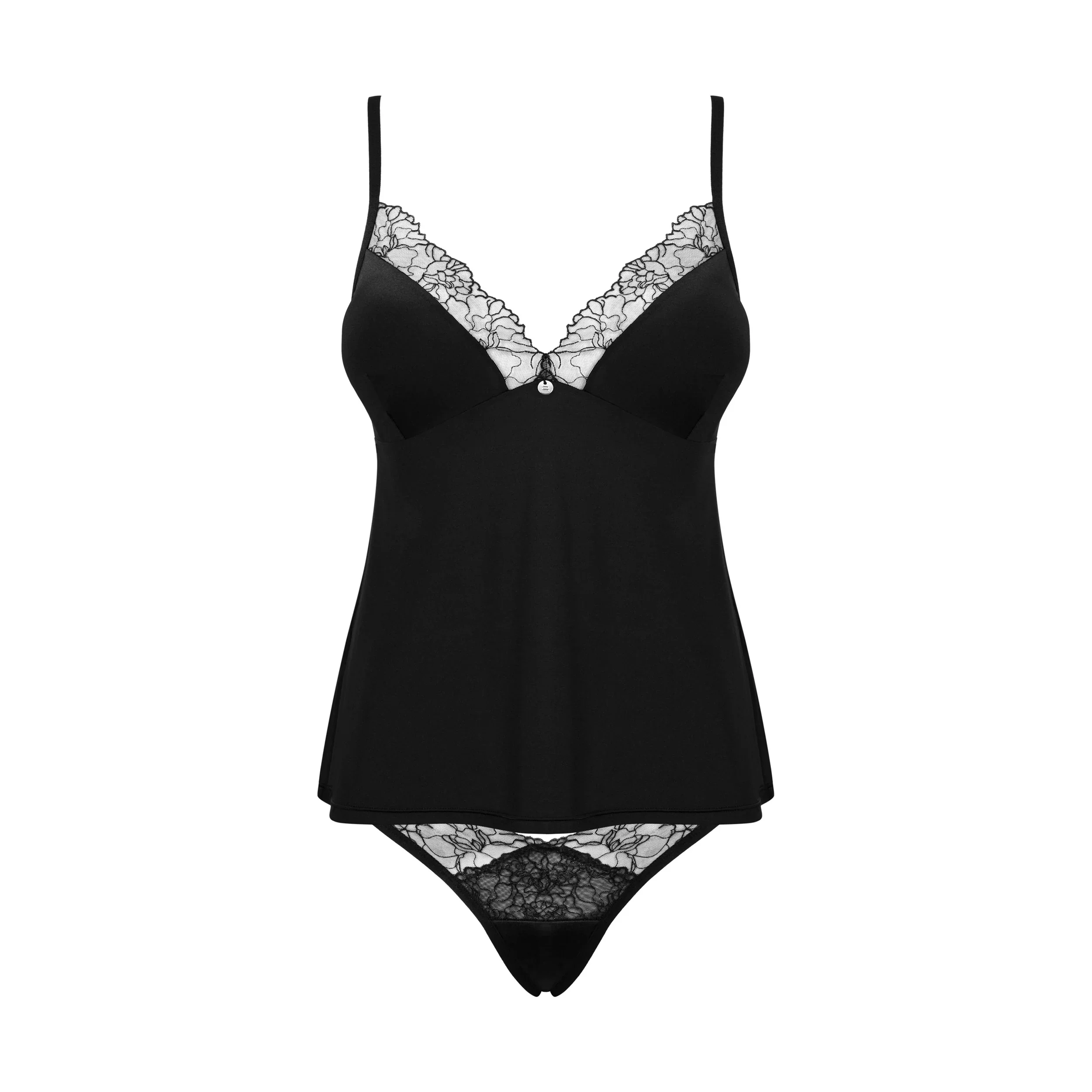 Obsessive Bella Rou Tank Top & Thong Panty - Image 5