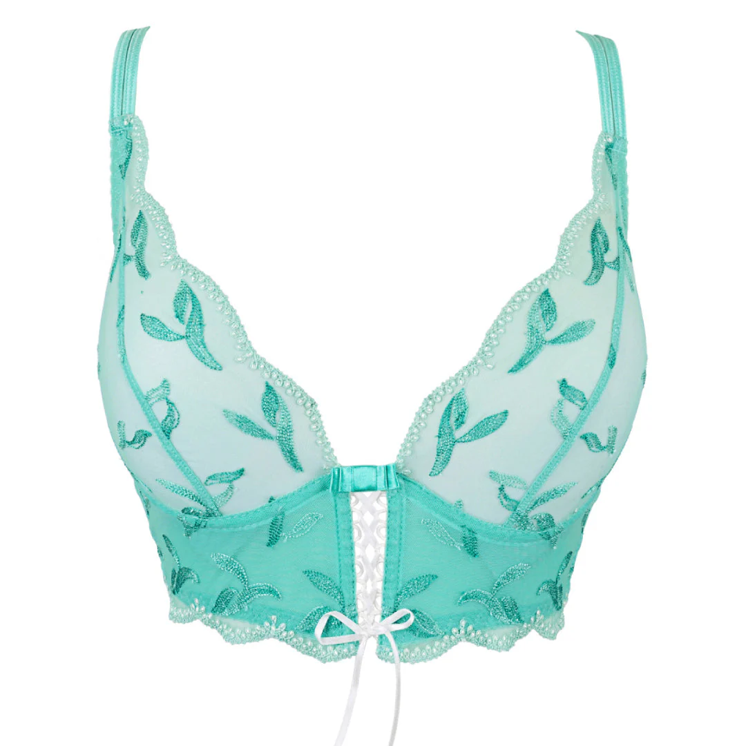 Axami Belize Beauty Transparent Longline Plunge Bra - Image 7