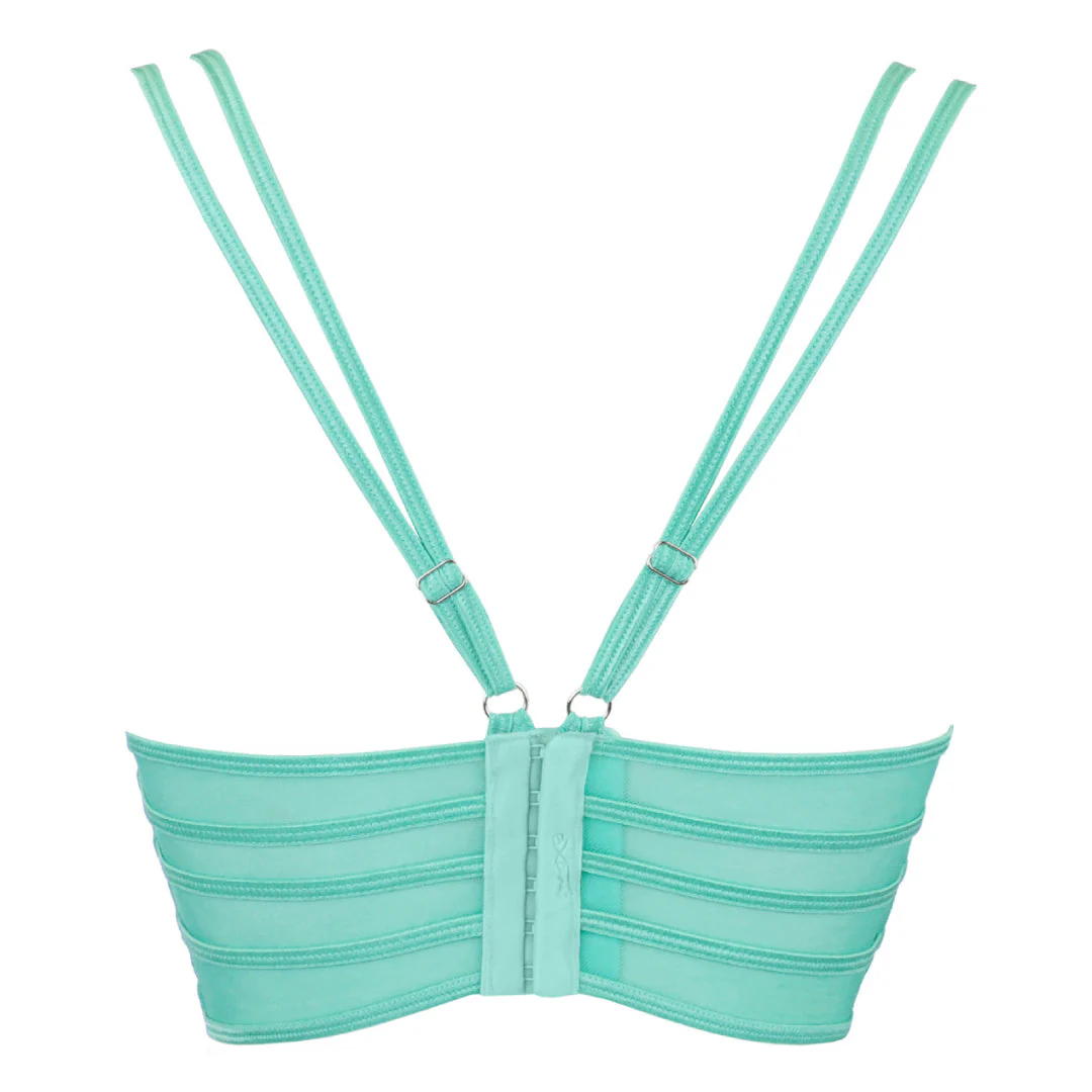 Axami Belize Beauty Transparent Longline Plunge Bra - Image 8