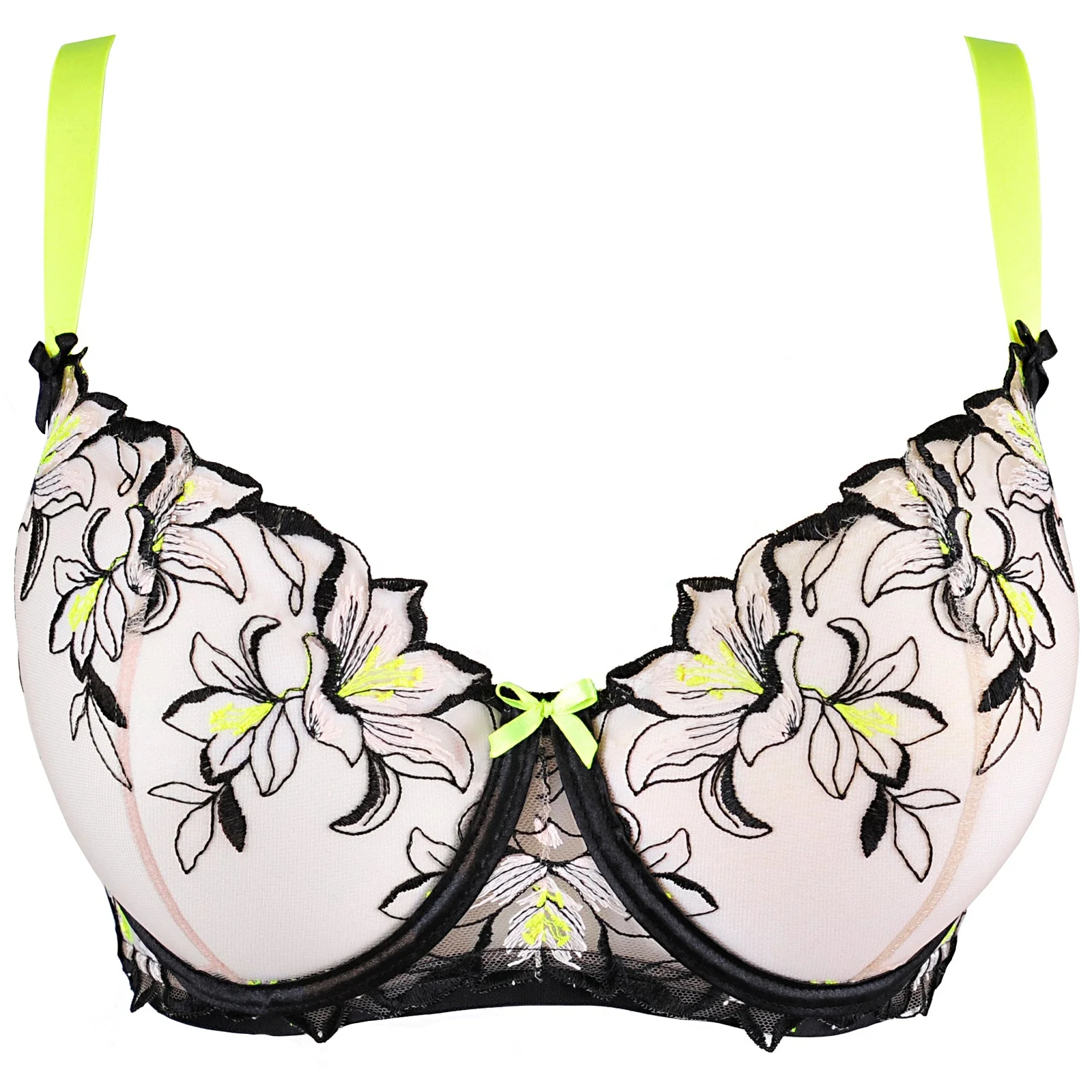 Axami Lilium Sheer Balconette Bra - Image 3