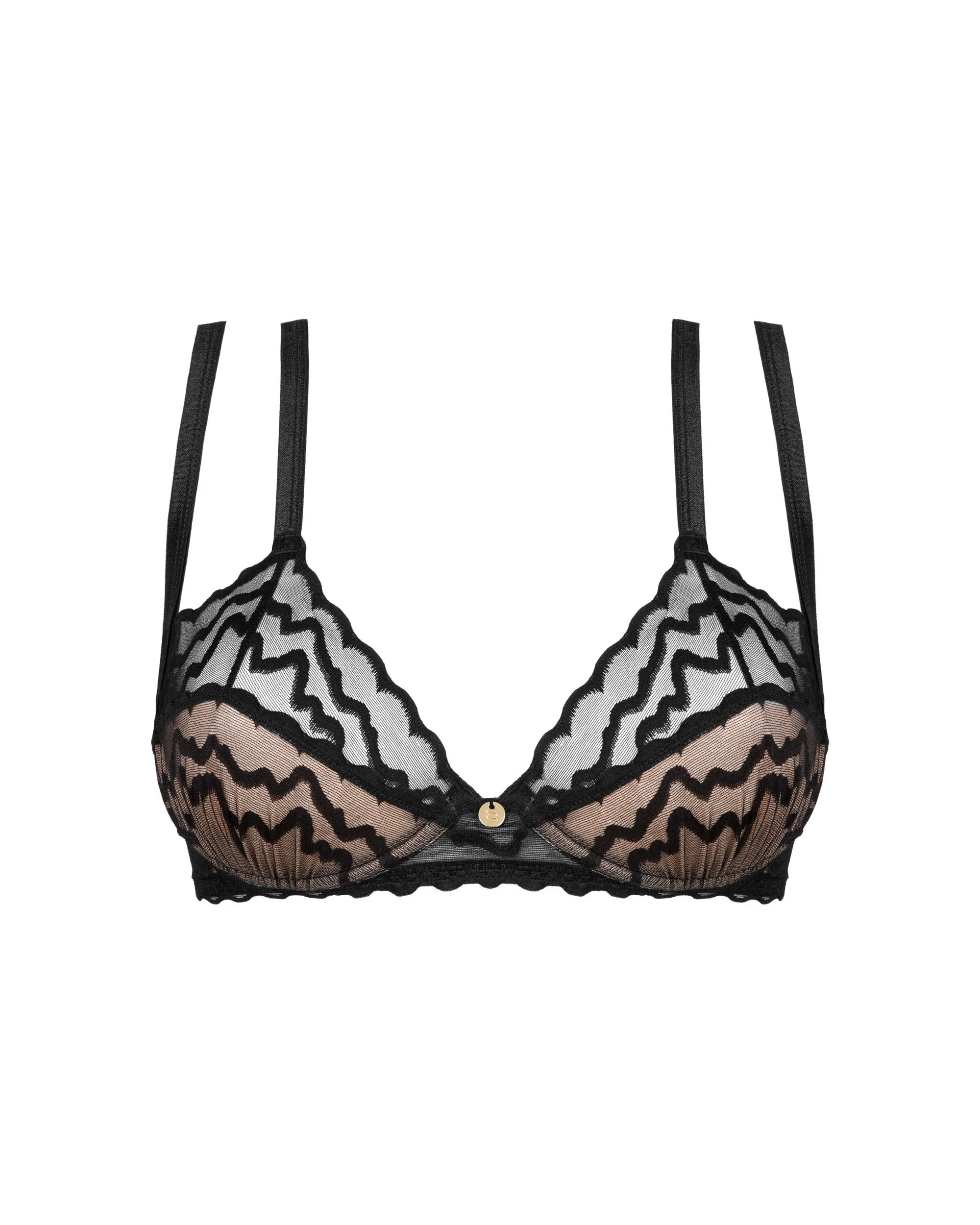 Obsessive Arienna Sheer Demi Cup Underwire Bra - Image 3