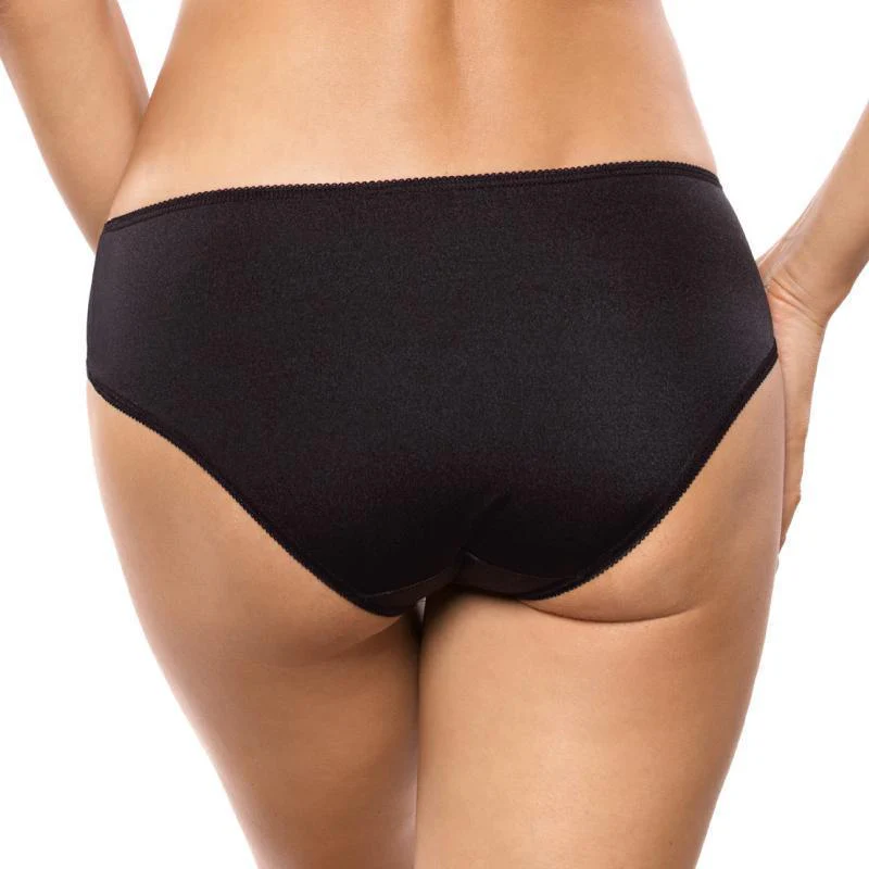 Gorteks Onyx Sheer Embroidered Bikini Panty - Image 2