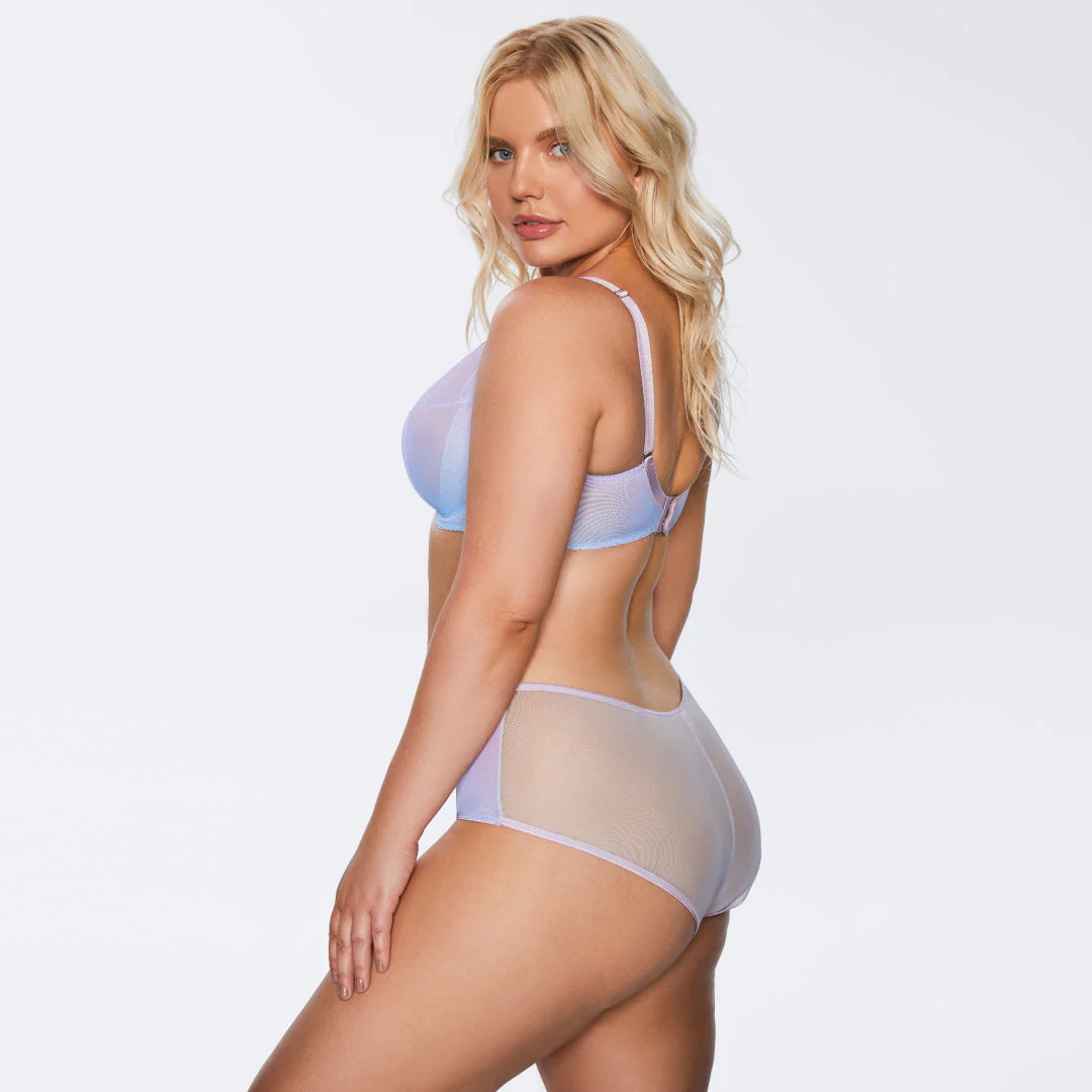 Kinga Digital Sheer Mesh Full Busted Bra - Image 4