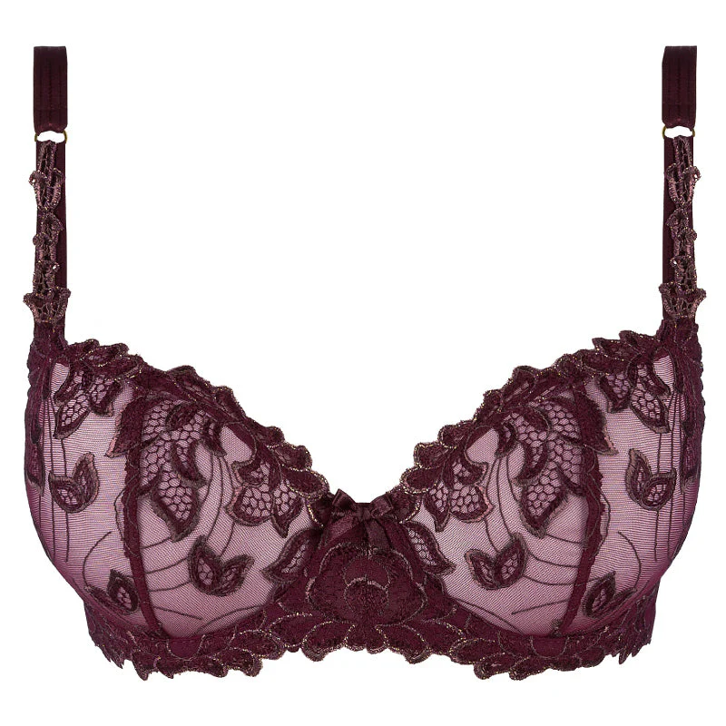 Axami Malaga Loca Sheer Lace Balconette Bra - Image 3