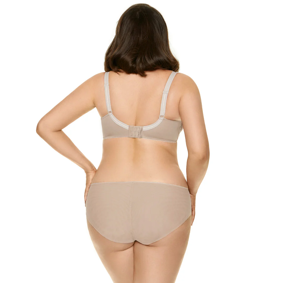 Gorteks Pamela Cappucino Sheer Mesh Balconette Bra - Image 10