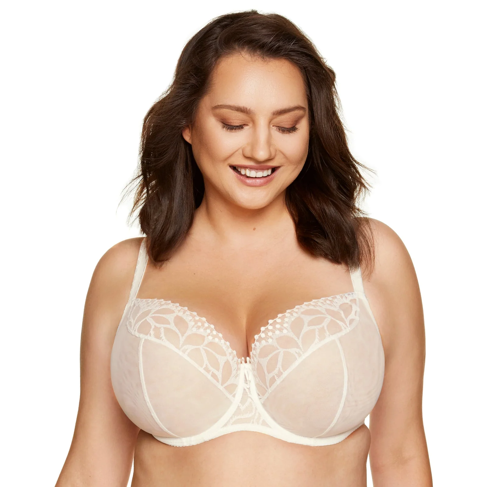 Gorteks Calypso Sheer Mesh Balconette Bra - Image 3