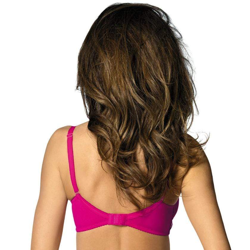 Gorteks Pamela Pink Sheer Mesh Balconette Bra - Image 2