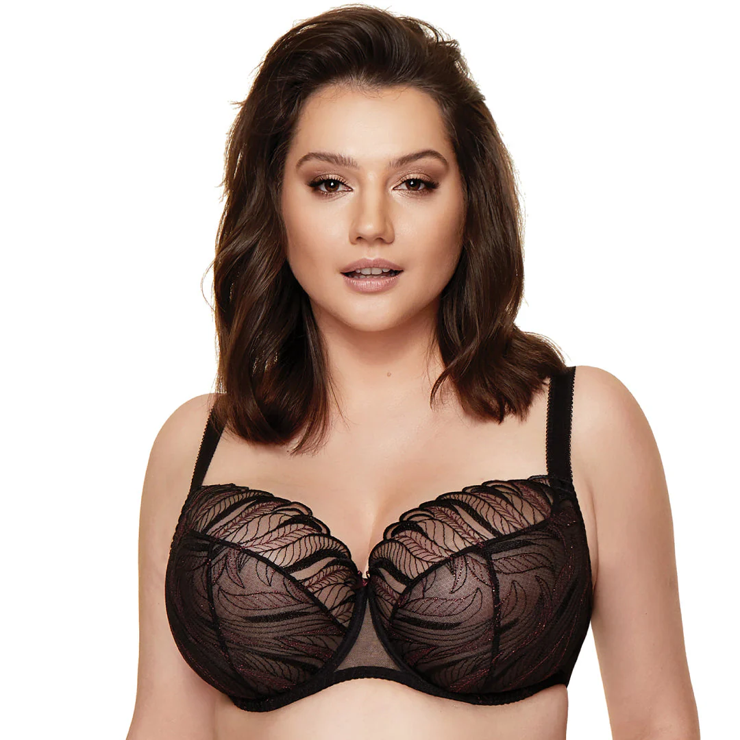 Gorteks Salve Sheer Lace Full Figure Bra - Image 3