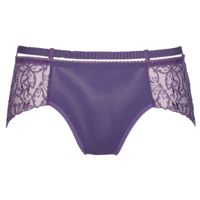 Axami Miami Vibe Purple Sheer Lace Boyshort Panty - Image 3