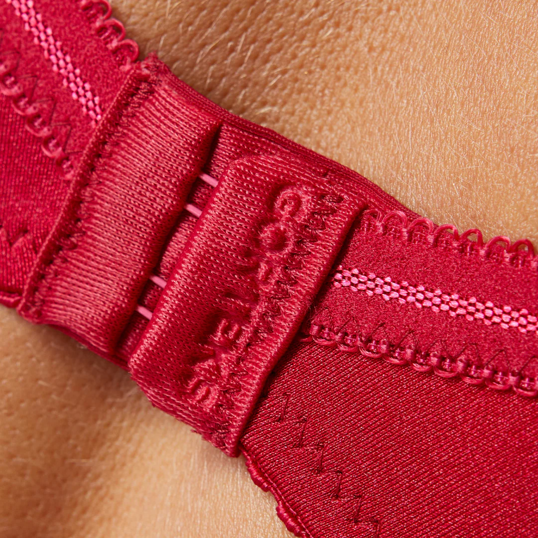 Gorteks Sierra Sheer Mesh Embroidery Full Coverage Bra - Image 7