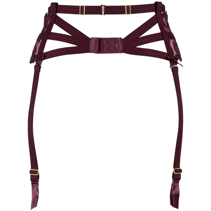 Axami Malaga Loca Sheer Lace Garter Belt - Image 4